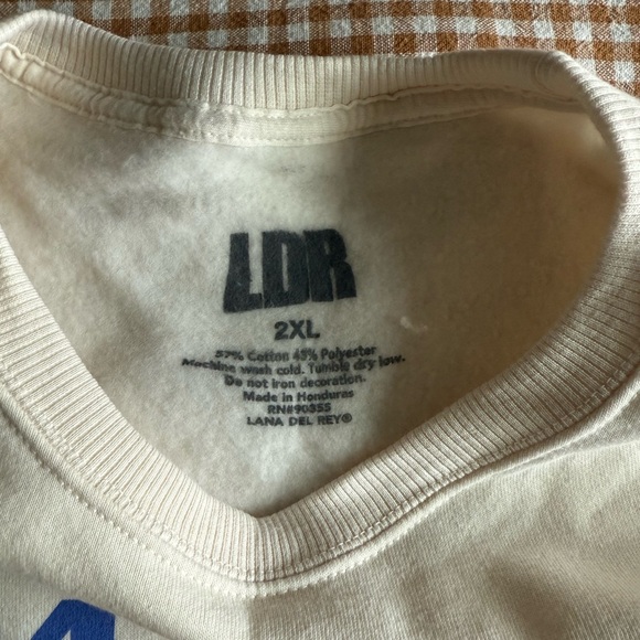 Lana Del Rey Fenway Park ‘24 Pullover 2XL - Picture 2 of 4